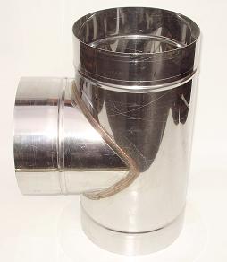 Тройник моно 90° D 100 0.5mm