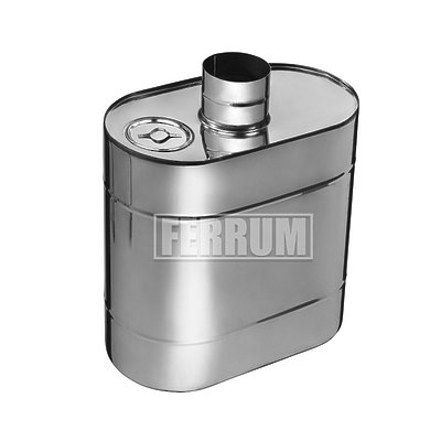 Бак для воды Ferrum Комфорт (201/1.0) эллиптический с трубой 60л Ф115